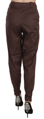 Just Cavalli High Waist Tapered Chic Formal Pants