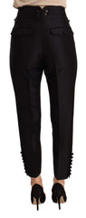 Dsquared² Chic High-Waist Cropped Trousers