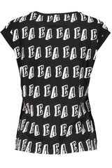 Emporio Armani Black Cotton Women Top