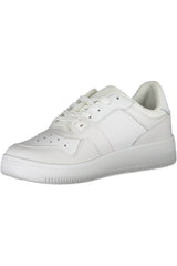 Tommy Hilfiger White Polyester Women Sneaker