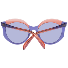 Emilio Pucci Elegant Purple Butterfly Sunglasses