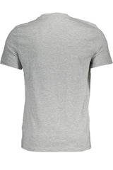 Guess Jeans Gray Cotton Men TShirt