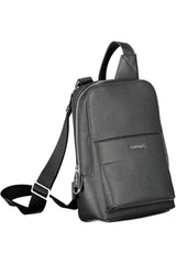 Calvin Klein Black Polyester Men Shoulder Bag