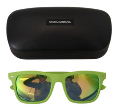 Dolce & Gabbana Acid Green Chic Full Rim Sunglasses