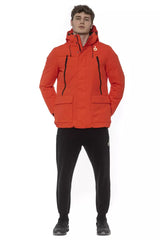 Tond Red Polyester Men Jacket