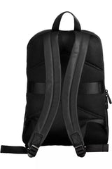 Calvin Klein Black Polyester Men Backpack