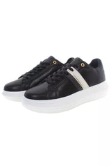 U.S. POLO ASSN. Black Polyester Women Sneaker