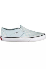 Vans Light Blue Polyester Women Sneaker