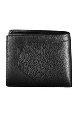 Piquadro Sleek Black Leather Bifold Wallet with RFID Block