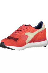 Diadora Red Leather Women Sneaker