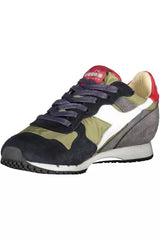 Diadora Green Leather Women Sneaker