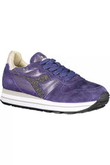 Diadora Blue Leather Women Sneaker