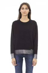 Baldinini Trend Black Cashmere Women Sweater