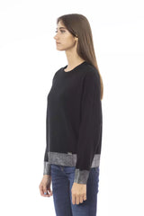 Baldinini Trend Black Cashmere Women Sweater