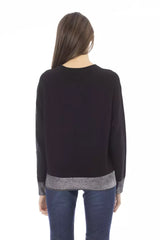 Baldinini Trend Black Cashmere Women Sweater