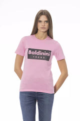 Baldinini Trend Multicolor Cotton Women T-Shirt