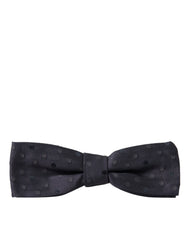 Dolce & Gabbana Elegant Polka Dot Silk Bow Tie