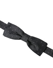 Dolce & Gabbana Opulent Silk Polka Dot Bow Tie for Men