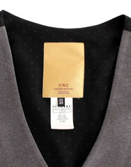 Costume National Chic Gray Casual Vest