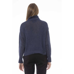 Baldinini Trend Blue Viscose Women Sweater