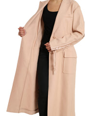 Dolce & Gabbana Elegant Beige Single-Breasted Trench Coat