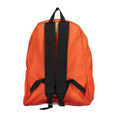 Napapijri Eco-Chic Orange Backpack for the Modern Explorer