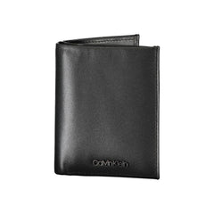 Calvin Klein Sleek Black Leather RFID Wallet