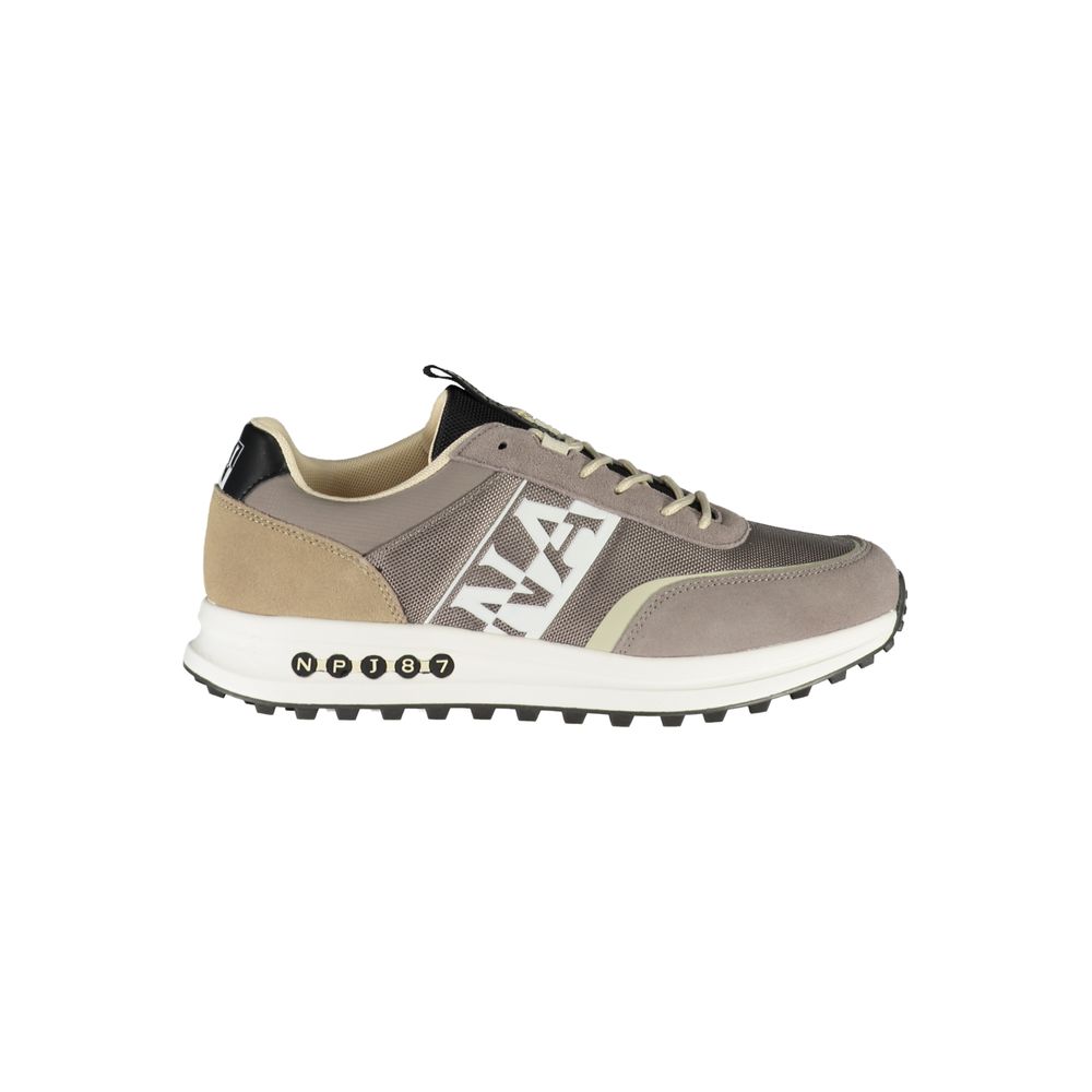 Napapijri Sleek Laced Sports Sneakers with Contrast Accents