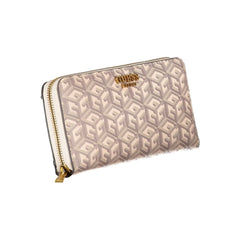 Guess Jeans Chic Beige Multi-Compartment Wallet