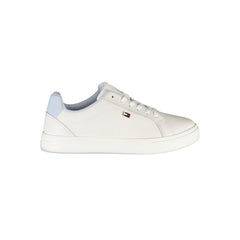 Tommy Hilfiger White Polyester Sneaker