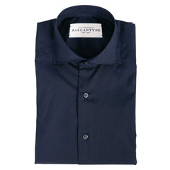 Ballantyne Blue Cotton Men Shirt