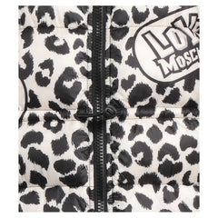 Love Moschino Chic Leopard Print Down Jacket