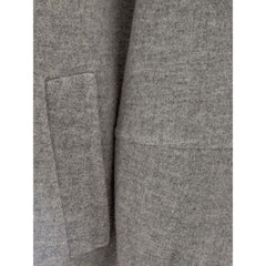 Herno Elegant Gray Wool Jacket for Timeless Style