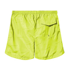 Comme Des Fuckdown Yellow Polyester Men's Bermuda Short