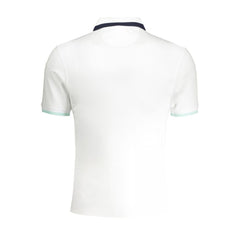 La Martina White Cotton Polo Shirt