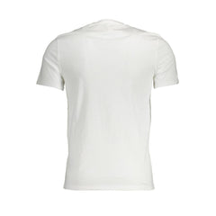 Guess Jeans White Cotton Men T-Shirt