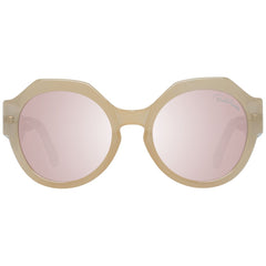 Roberto Cavalli Cream Women Sunglasses