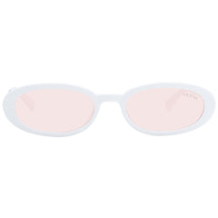 Guess White Unisex Sunglasses