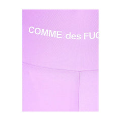 Comme Des Fuckdown Purple Polyester Short