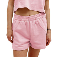 Comme Des Fuckdown Pink Cotton Short