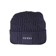 Guess Jeans Blue Cotton Hats & Cap