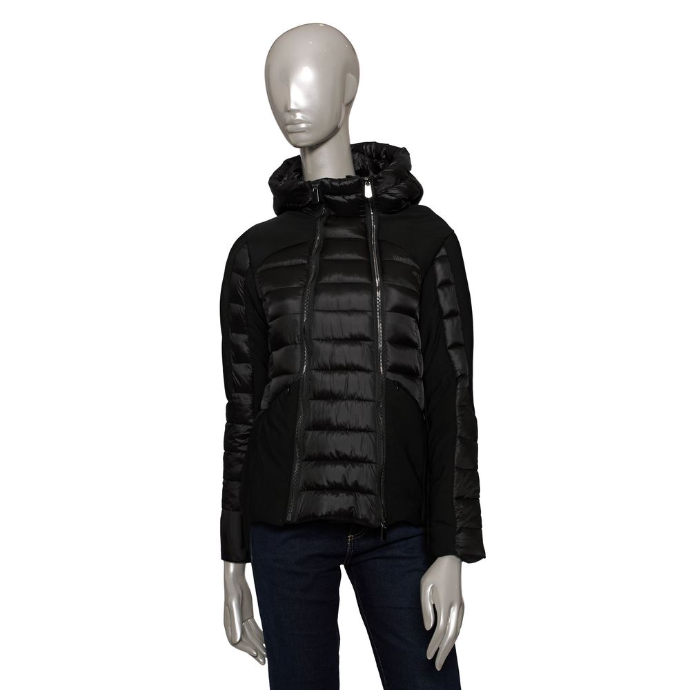 Baldinini Trend Black Polyester Women Jacket