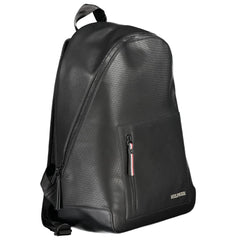 Tommy Hilfiger Black Polyester Backpack