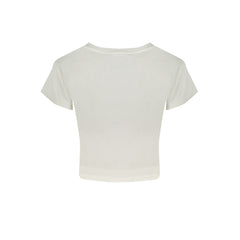 Calvin Klein White Cotton Tops & T-Shirt