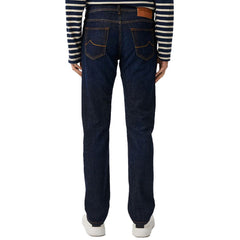 Jacob Cohen Blue Cotton Jeans & Pant