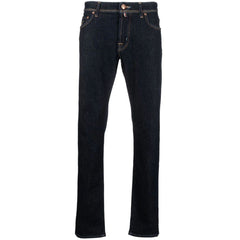 Jacob Cohen Blue Cotton Jeans & Pant