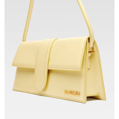 Jacquemus Yellow Leather Handbag