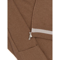 Gran Sasso Brown Cashmere Jacket