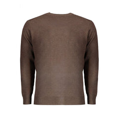 Norway 1963 Brown Wool Men Sweater