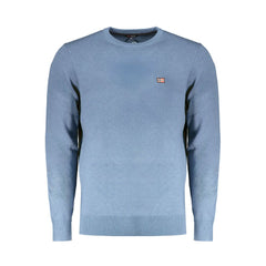 Norway 1963 Light Blue Wool Men Sweater